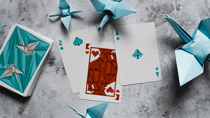 PlayingCardDecks.com-1000 Cranes v2 Playing Cards USPCC