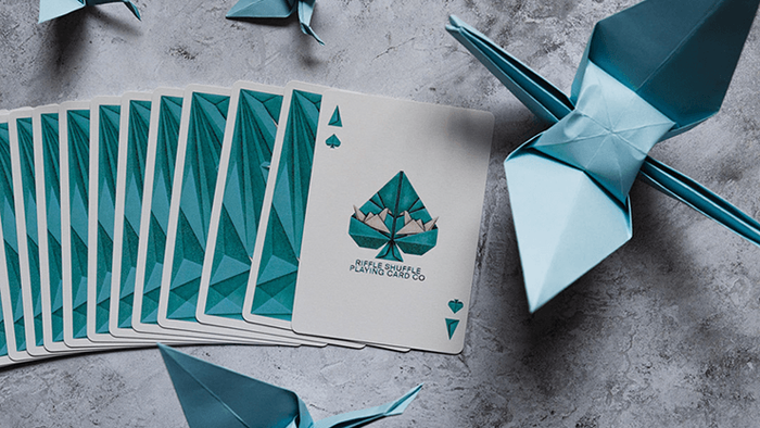 PlayingCardDecks.com-1000 Cranes v2 Playing Cards USPCC