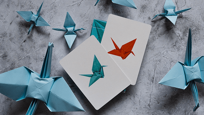 PlayingCardDecks.com-1000 Cranes v2 Playing Cards USPCC