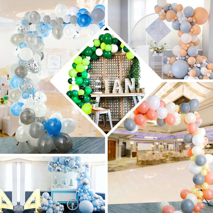 Colorful balloon decorations for events and celebrations.