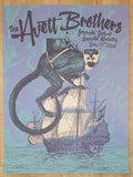 2016 The Avett Brothers - Louisville Silkscreen Concert Poster by Status Serigraph