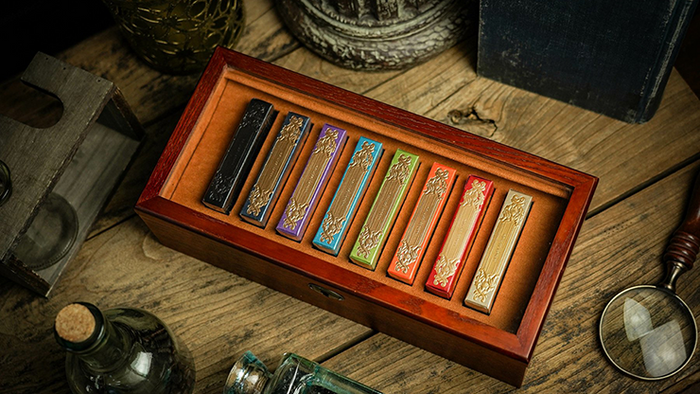 PlayingCardDecks.com-8 Deck Luxury Wooden Storage Box