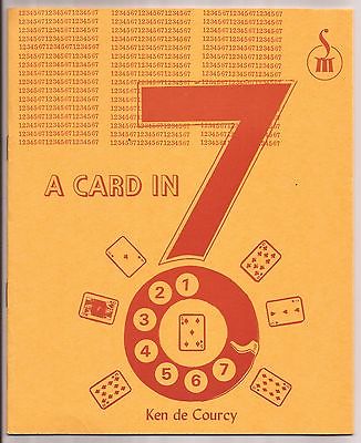 A Card in 7 by Ken de Courcy - Book