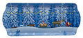 Almond Cake Serving Tray Eva Twilight Procession Reindeer