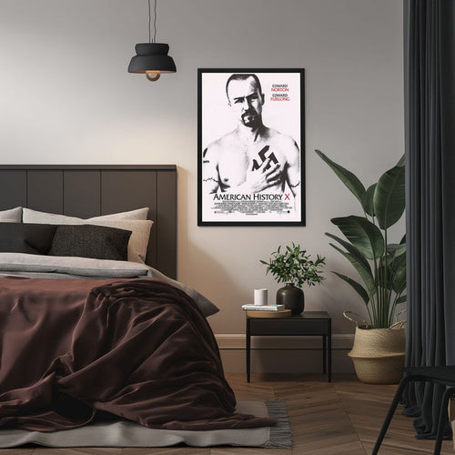 "American History X" (1998) Framed Movie Poster