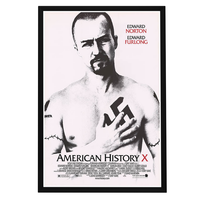"American History X" (1998) Framed Movie Poster