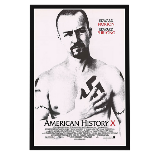 "American History X" (1998) Framed Movie Poster