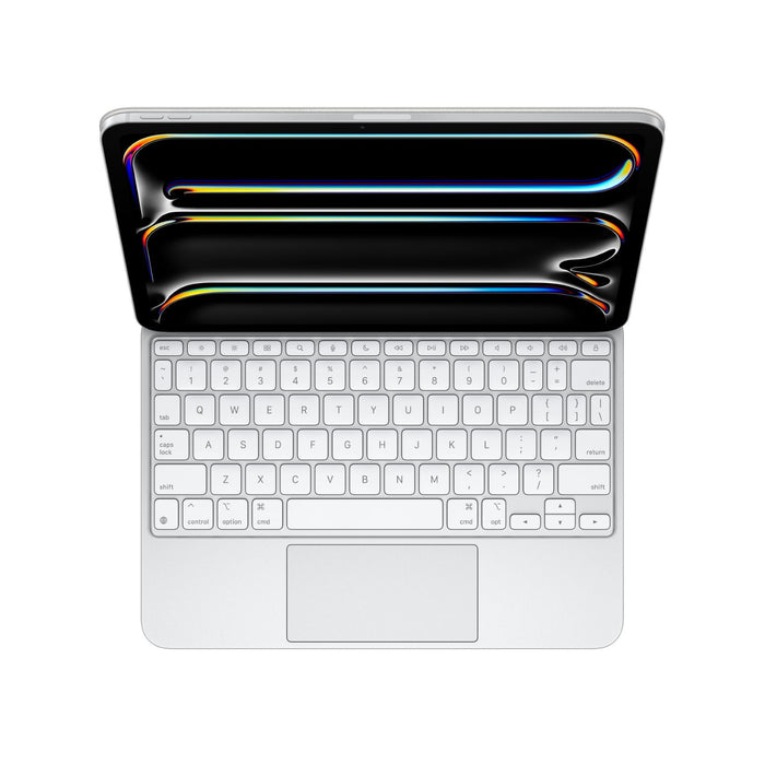 Apple Magic Keyboard for iPad Pro 11" (M4) - US English - White (MWR03HN/A)