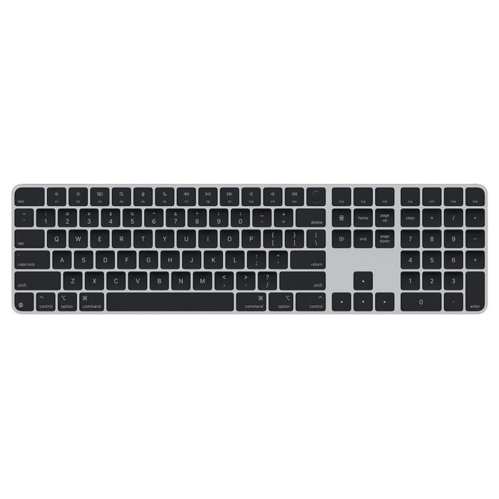Apple Magic Keyboard With Touch ID and Numeric Keypad for Mac models With Apple silicon (USB-C) - US English - Black Keys (MXK83HN/A)