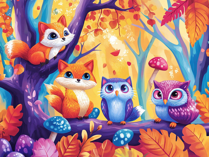 Autumn Forest Creatures