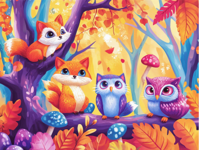 Autumn Forest Creatures