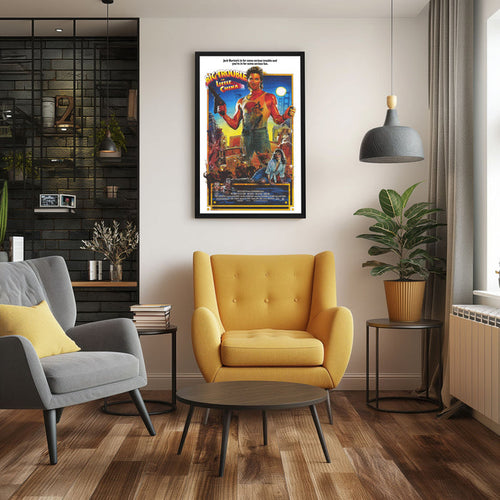 "Big Trouble in Little China" (1986) Framed Movie Poster