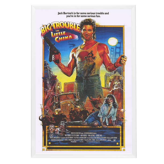 "Big Trouble in Little China" (1986) Framed Movie Poster