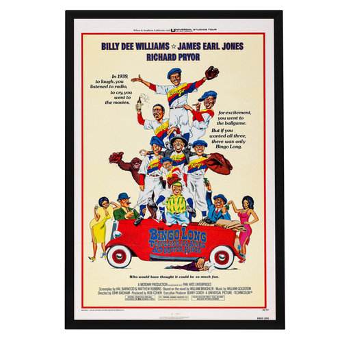 "Bingo Long Traveling All-Stars" (1976) Framed Movie Poster