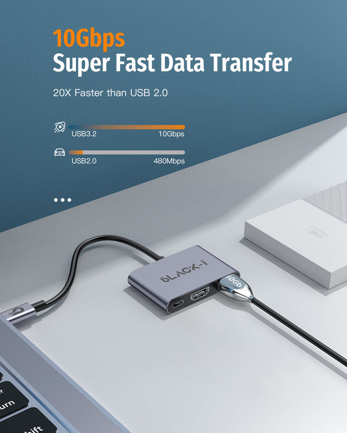 Black-i USB-C Hub