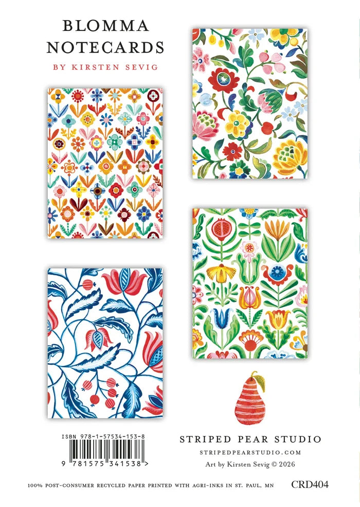 Blomma Notecards
