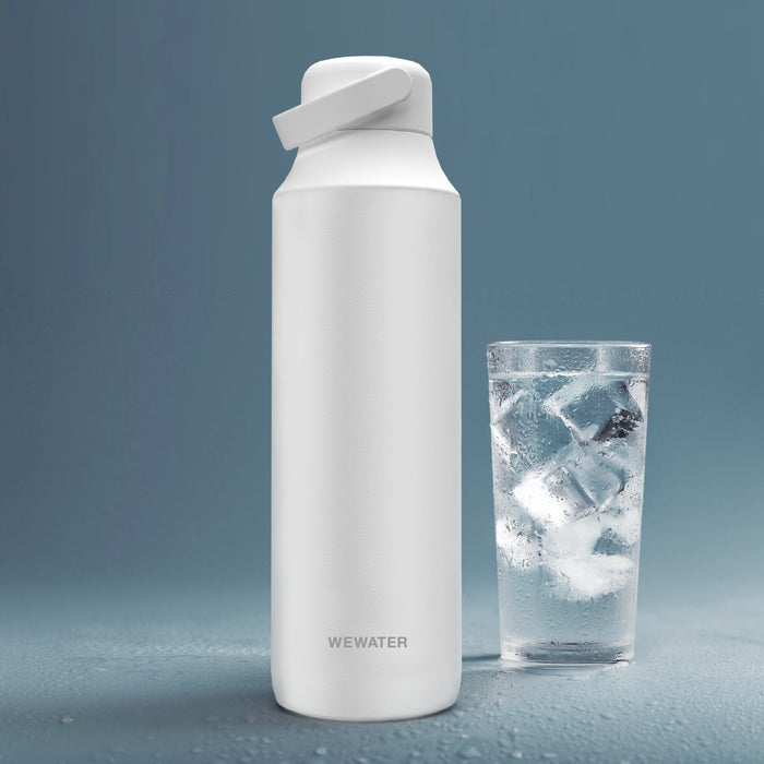 Borraccia termica con infusore Artic White 600 ml
