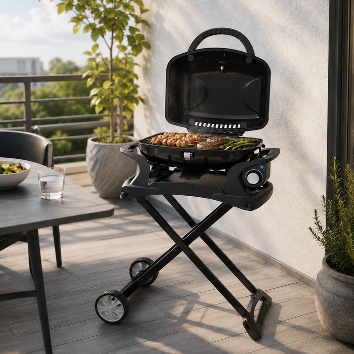 Boss Grill Portable Electric BBQ with Trolley