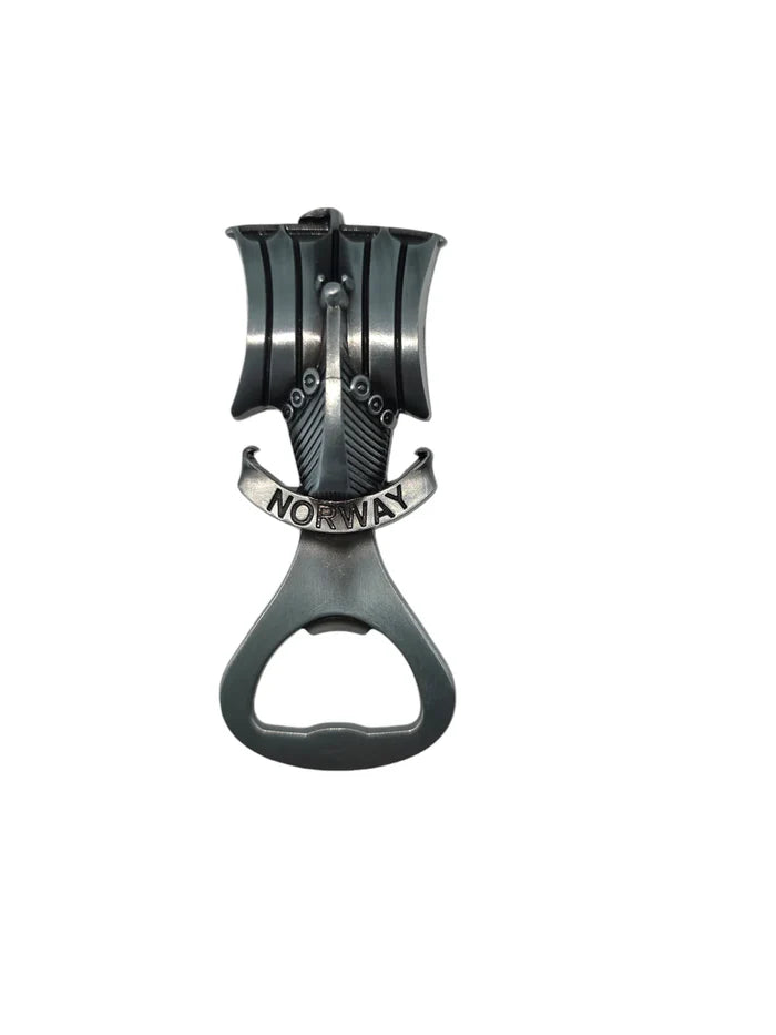 Bottle Opener Viking Ship Norway with Magnet