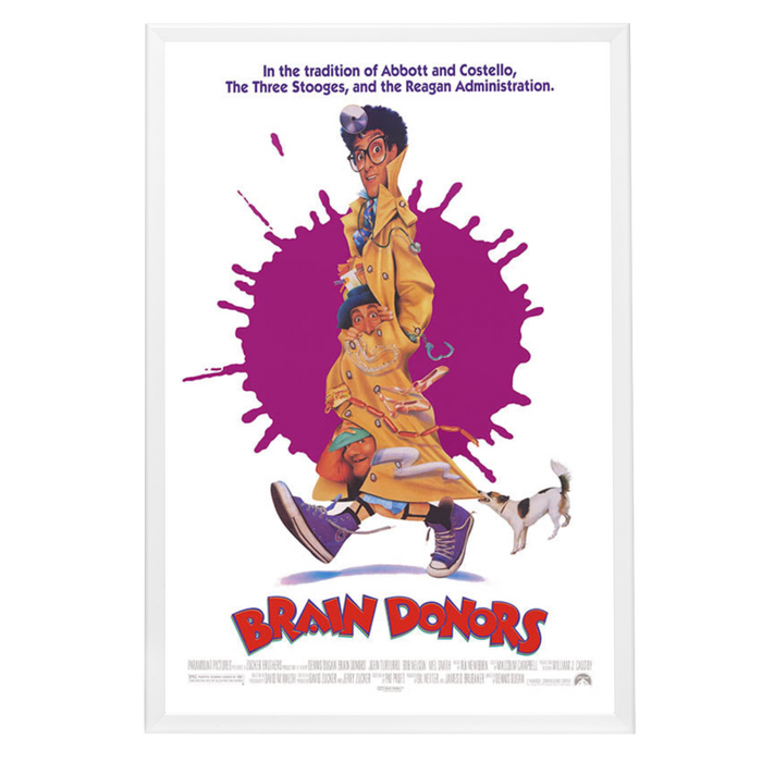 "Brain Donors" Framed Movie Poster