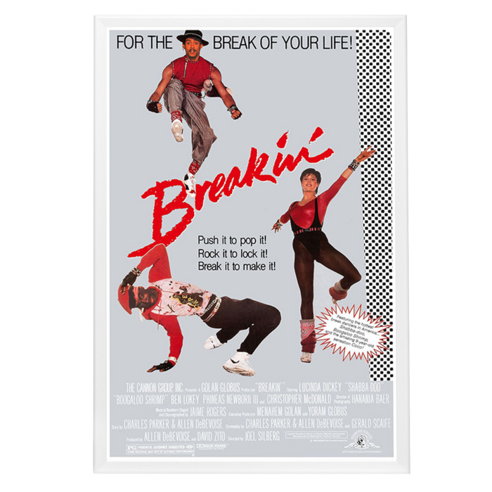 "Breakin'" (1984) Framed Movie Poster