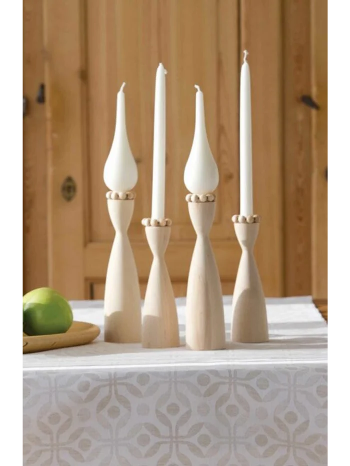 Candlestick Birch Wood Natural