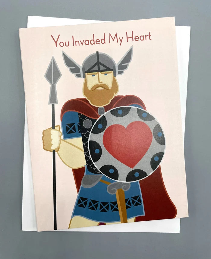 Card Cindy Lindgren Big Ole - You Invaded my Heart