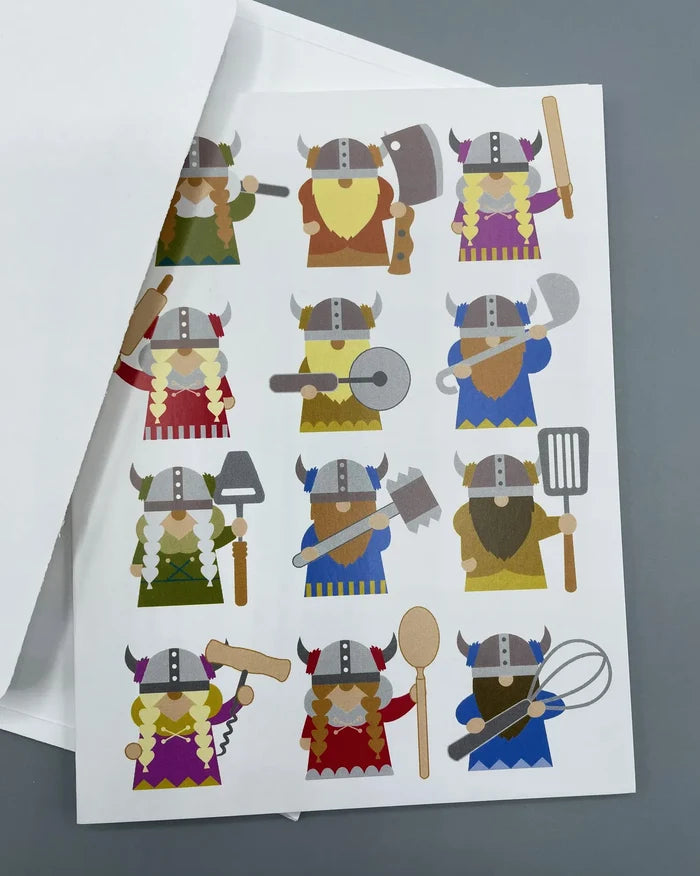 Card Cindy Lindgren Kitchen Vikings