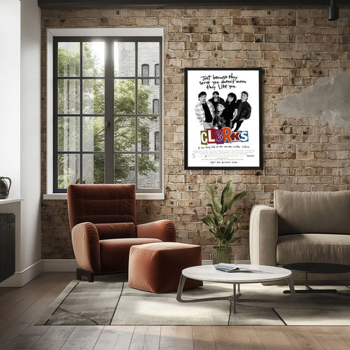 "Clerks" (1994) Framed Movie Poster