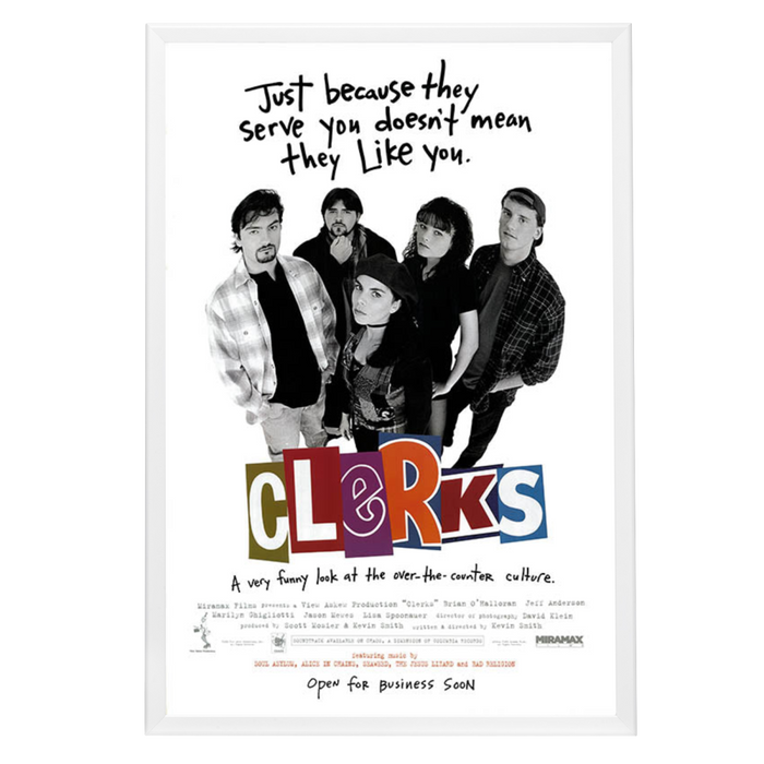 "Clerks" (1994) Framed Movie Poster