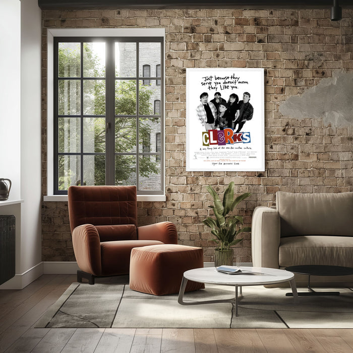"Clerks" (1994) Framed Movie Poster