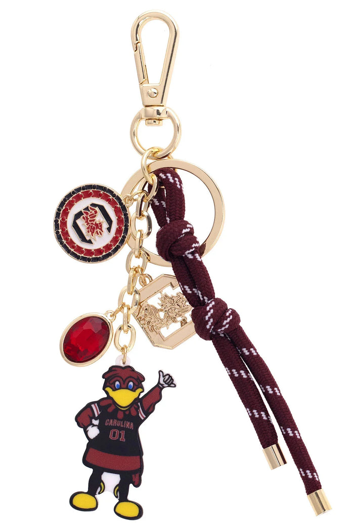 Cluster Bag Charm- South Carolina
