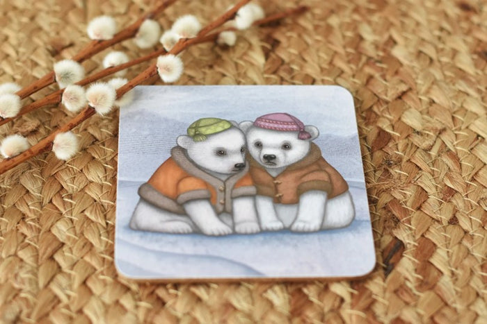 Coaster Polar Bears
