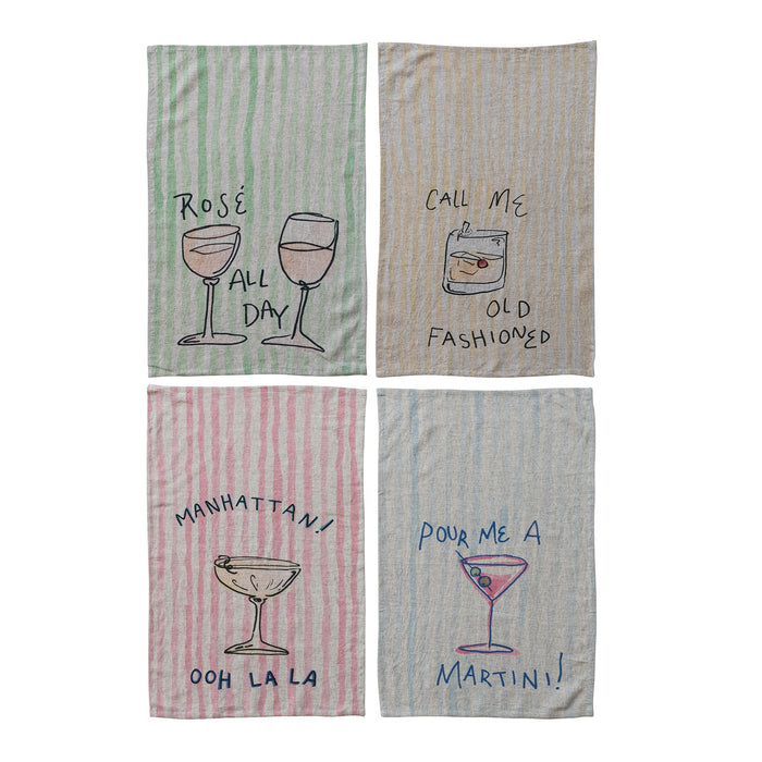 Cocktail Tea Towels