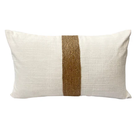 Coconuts Cott/Linen/Feather Cushion  30x50