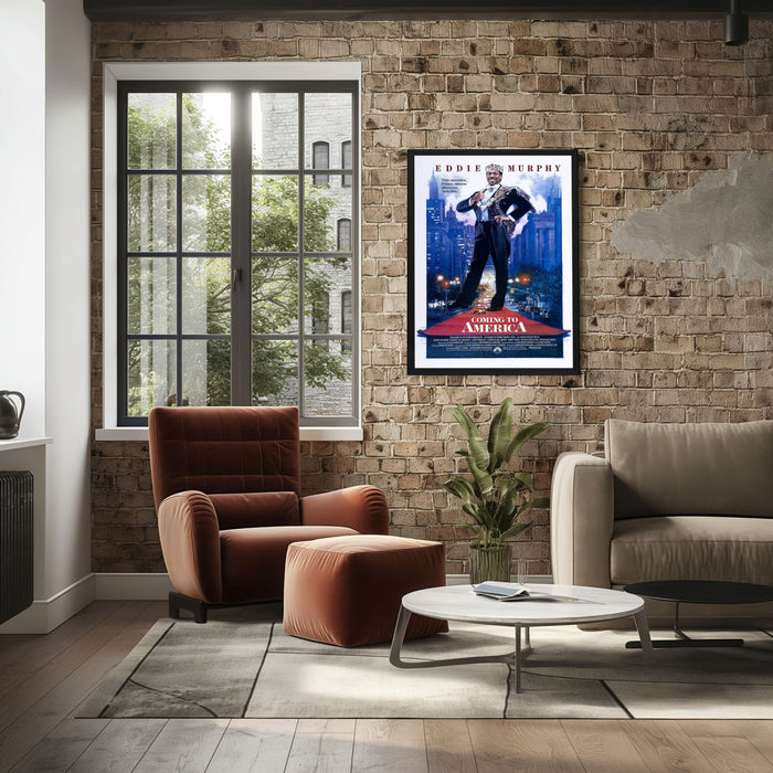 "Coming To America" (1988) Framed Movie Poster