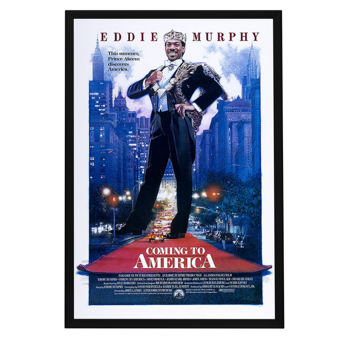 "Coming To America" (1988) Framed Movie Poster