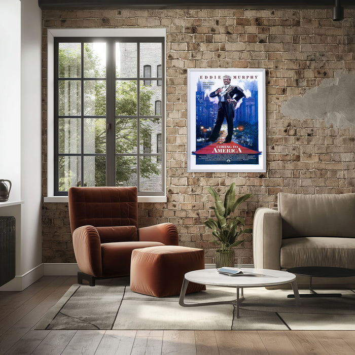 "Coming To America" (1988) Framed Movie Poster