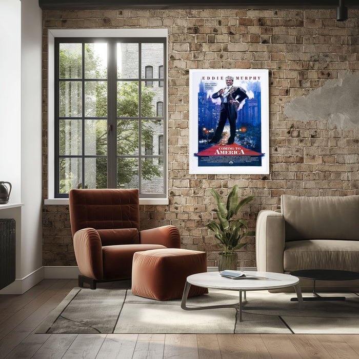 "Coming To America" (1988) Framed Movie Poster