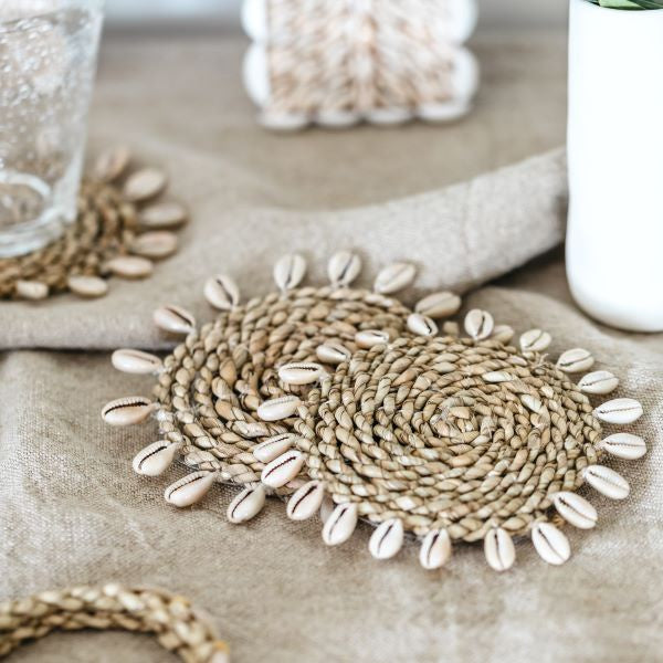 Cowrie Shell Coaster