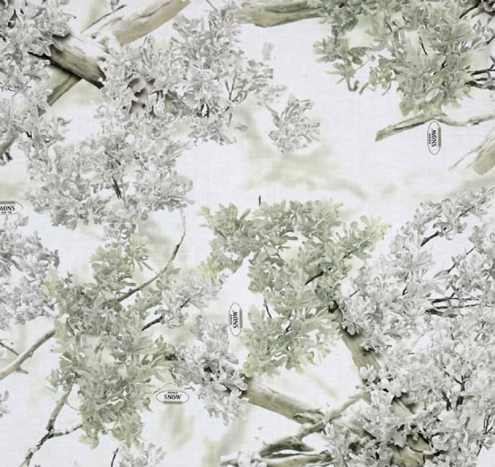 Curtain Valance - King Camo Snow Cotton