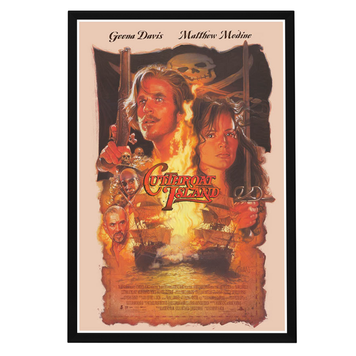 "Cutthroat Island" (1995) Framed Movie Poster