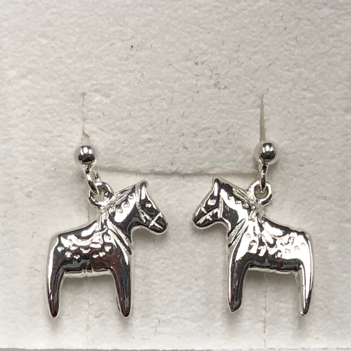 Dala Horse Earring Sterling