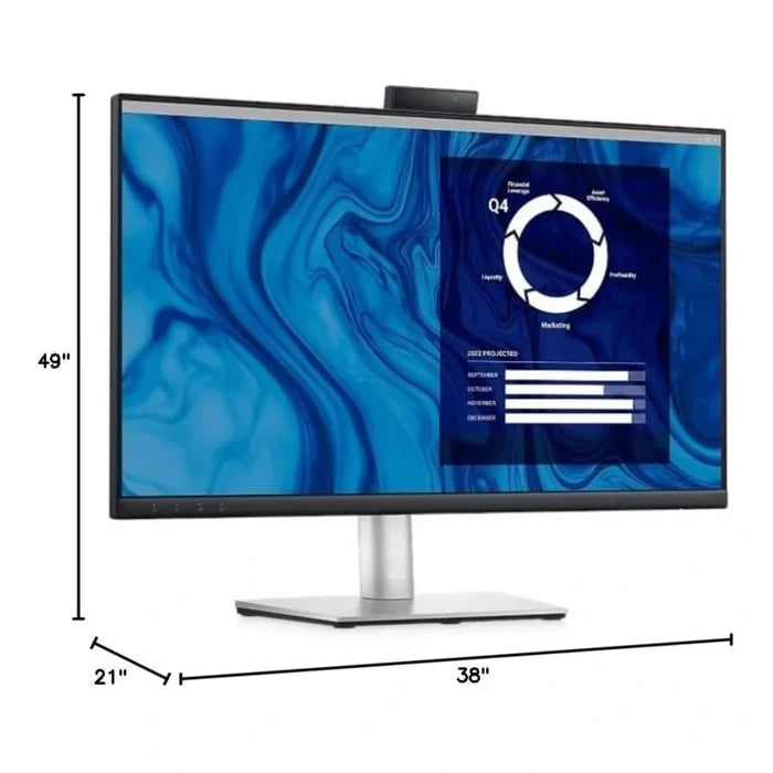 Dell C2423H 24" 60Hz FHD IPS Conferencing with Dual Speakers Monitor