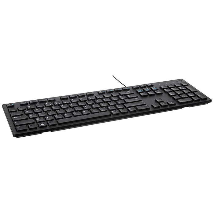 Dell KB216 Full-Size Wired Spill Resistance Keyboard with 3 Indicator Lights