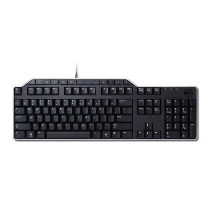 Dell KB522 Wired Business Spill-Resistant Multimedia Keyboard with Dual USB Ports
