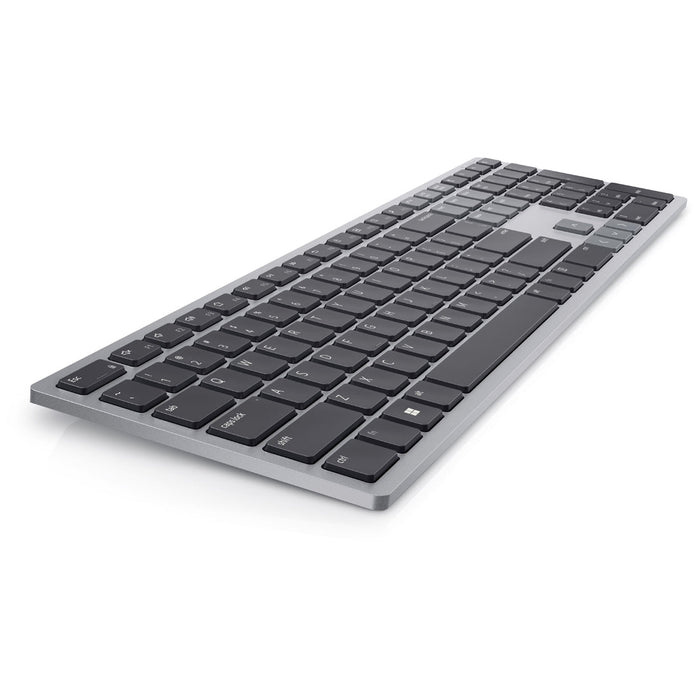 Dell KB700 Multi-Device 2.4GHz Wireless Bluetooth Full Size Keyboard - Titan Grey