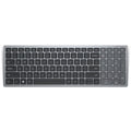 Dell KB740 Multi-Device 2.4 GHz Wireless Bluetooth Compact Keyboard - Titan grey