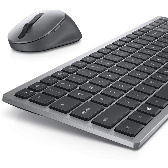 Dell KM7120W Multi-Device Wireless Keyboard and Mouse Combo with 36 Months Battery Life - Titan Grey