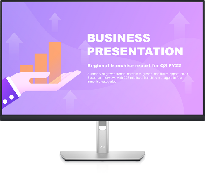 Dell P2722HE 27" Full HD USB-C Hub Monitor with ComfortView Plus & RJ-45 Ethernet